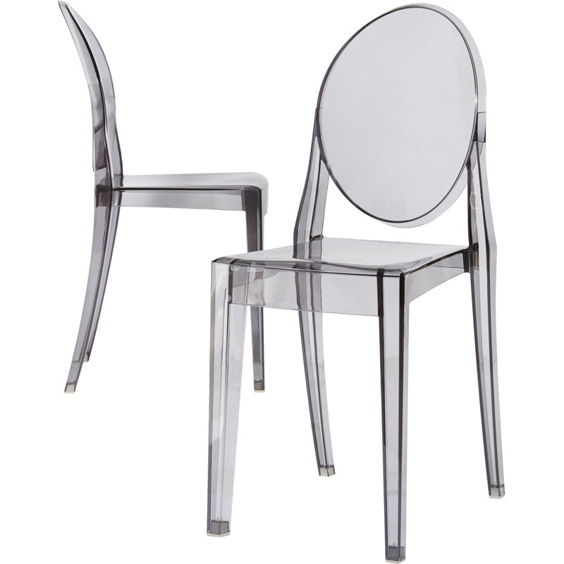 Kartell Ghost Stacking Patio Dining Side Chair & Reviews Wayfair